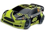 Ford Fiesta® VR46 ST Rally 1/10 Electric Rally Racer (TRA740644)