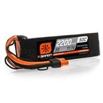 11.1V 2200mAh 3S 50C Smart LiPo Battery, IC3 (SPMX22003S50)