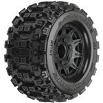 Pro-Line  Badlands MX28 2.8" MTD Raid Black 6x30 F/R (PRO1012510)