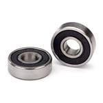 Ball bearing, black rubber sealed (6x16x5mm) (2) (5099A)