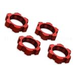 Traxxas  Wheel Nuts 17mm Serrated Red (TRA7758R)