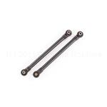 Toe links, 119.8mm (108.6mm center to center) (black) (2) (for use with #8995 WideMaxx™ suspension kit)