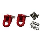 Scale Red Winch Shackles - 2pcs (APX4051)