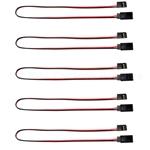 Apex APX1013 Futaba Style 12" / 300mm Servo Extension - 5 Pack #1013