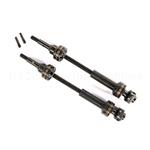 Traxxas TRA9051X Driveshafts, front, steel-spline constant-velocity (complete assembly) (2)