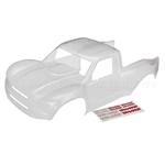 Body, Desert Racer® (clear, trimmed, requires painting)/ decal sheet
