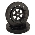 DE Racing DERGDFAB Gambler Wheels for Accelerator Tires / BLACK