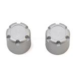 RC Scale Hubs (Silver) (2)