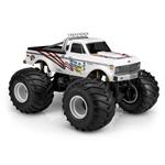 JConcepts JCO0415US 1970 Chevy K10 USA-1 Edition Monster Truck Body (Clear)