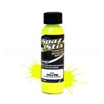 Spaz SZX02050 Yellow Fluorescent Airbrush Ready Paint, 2oz Bottle