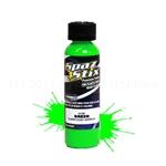Spaz SZX02150 Green Fluorescent Airbrush Ready Paint, 2oz Bottle
