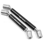Yeah Racing Traxxas Trx-4 Stainless Steel Front & Rear Center Shafts Trx4-015bk