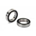 Ball bearing, black rubber sealed (20x32x7mm) (2)