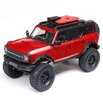 Axial AXI00006T1 1/24 SCX24 2021 Ford Bronco 4WD Truck Brushed RTR, Red