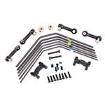 Traxxas TRA9595 Sway Bar Kit, Sledge™ (front And Rear) (includes Front And Rear Sway Bars And Linkage)