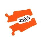 Traxxas TRA9633T Suspension Arm Covers, Orange, Front (left And Right)/ 2.5x8 Ccs (12)