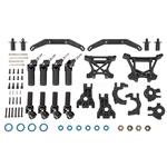 Traxxas TRA9080 Outer Driveline & Suspension Upgrade Kit, Extreme Heavy Duty, Black