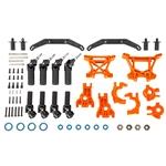 Traxxas TRA9080T Outer Driveline & Suspension Upgrade Kit, Extreme Heavy Duty, Orange