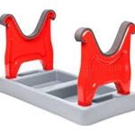 Ernst Manufacturing Ultra Stand Airplane Stand (Red/Grey)