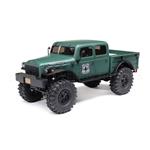 Axial AXI00007T2 1/24 SCX24 Dodge Power Wagon 4WD Rock Crawler Brushed RTR, Green