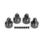 Shock Caps, Aluminum (gray-anodized), Gtx Shocks (4)/ Spacers (8)
