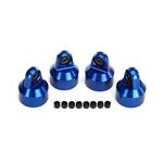 Traxxas TRA7764A Shock Caps, Aluminum (blue-anodized), Gtx Shocks (4)/ Spacers (8)