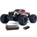 1/18 GRANITE GROM MEGA 380 Brushed 4X4 Monster Truck RTR with Battery & Charger, Red