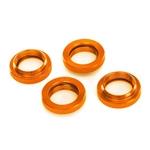 Traxxas TRA7767ORNG Spring Retainer (adjuster), Orange-anodized Aluminum, Gtx Shocks (4) (assembled With O-ring)