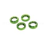 Spring Retainer (adjuster), Green-anodized Aluminum, Gtx Shocks (4) (assembled With O-ring)