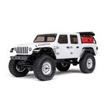Axial AXI00005V2T4 1/24 SCX24 Jeep JT Gladiator 4WD Rock Crawler Brushed RTR, White
