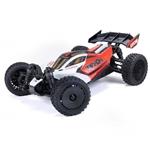 TYPHON GROM MEGA 380 Brushed 4X4 Small Scale Buggy RTR with Battery & Charger, Red/White