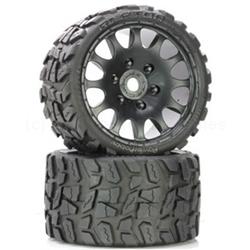 Raptor Belted Monster Truck Wheels/Tires (PHBPHT1141S)