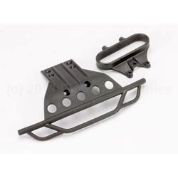TRAXXAS BUMPER FRONT WITH MOUNT BLACK