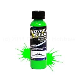 Green Fluorescent Airbrush Ready Paint, 2oz Bottle