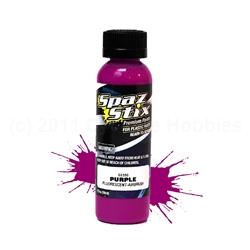 Purple Fluorescent Airbrush Ready Paint, 2oz Bottle