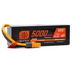 14.8V 5000mAh 4S 100C Smart G2 Hardcase LiPo Battery: IC5