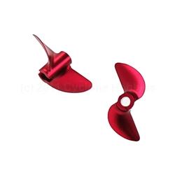 CNC Alloy Propeller 35mm P1.4 Red