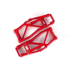 Suspension arms, lower, Red (left and right, front or rear) (2) (for use with #8995 WideMaxx™ suspension kit)