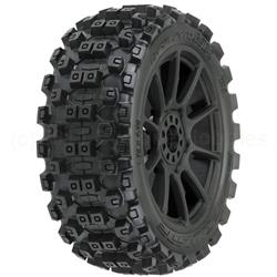 1/8 Badlands MX M2 F/R Buggy Tires 17mm All Terrain (2) Blk