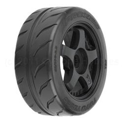 1/7 Toyo Proxes R888R S3 Front/Rear 42/100 2.9" BELTED Mounted 17mm 5-Spoke (2)