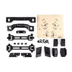 Body conversion kit, Slash 4X4 (includes front & rear body mounts, latches, hardware) (for clipless mounting)