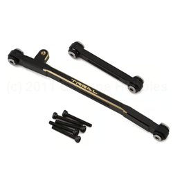 Treal Hobby Axial SCX24 Brass Steering Linkage Set (10g) (Black)