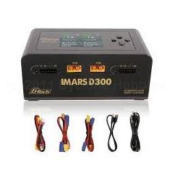Gens Ace Imars D300 G-Tech Smart Dual AC/DC Charger (6S/16A) (Black) (AC-300W) (DC-350W x2)
