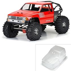 1/6 1985 Toyota Hilux SR5 Cab-Only Clear Body: SCX6