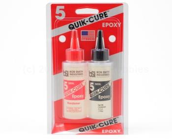 Quik-Cure 5min Epoxy 4.5 oz (BSI201)